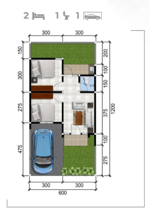 Layout Rumah